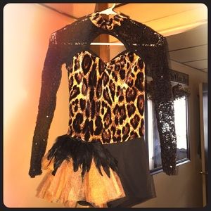 Leopard Print Weissman Costume